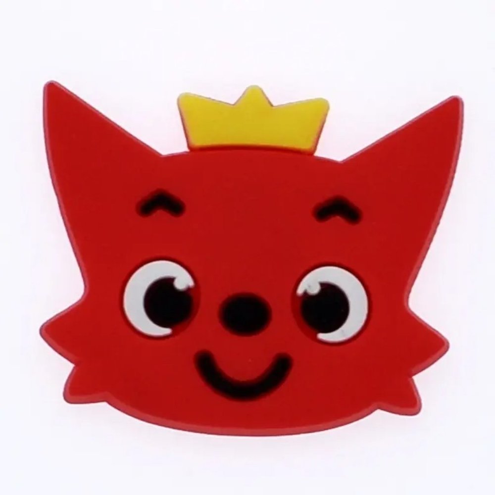 Red Queen Kitty croc charm